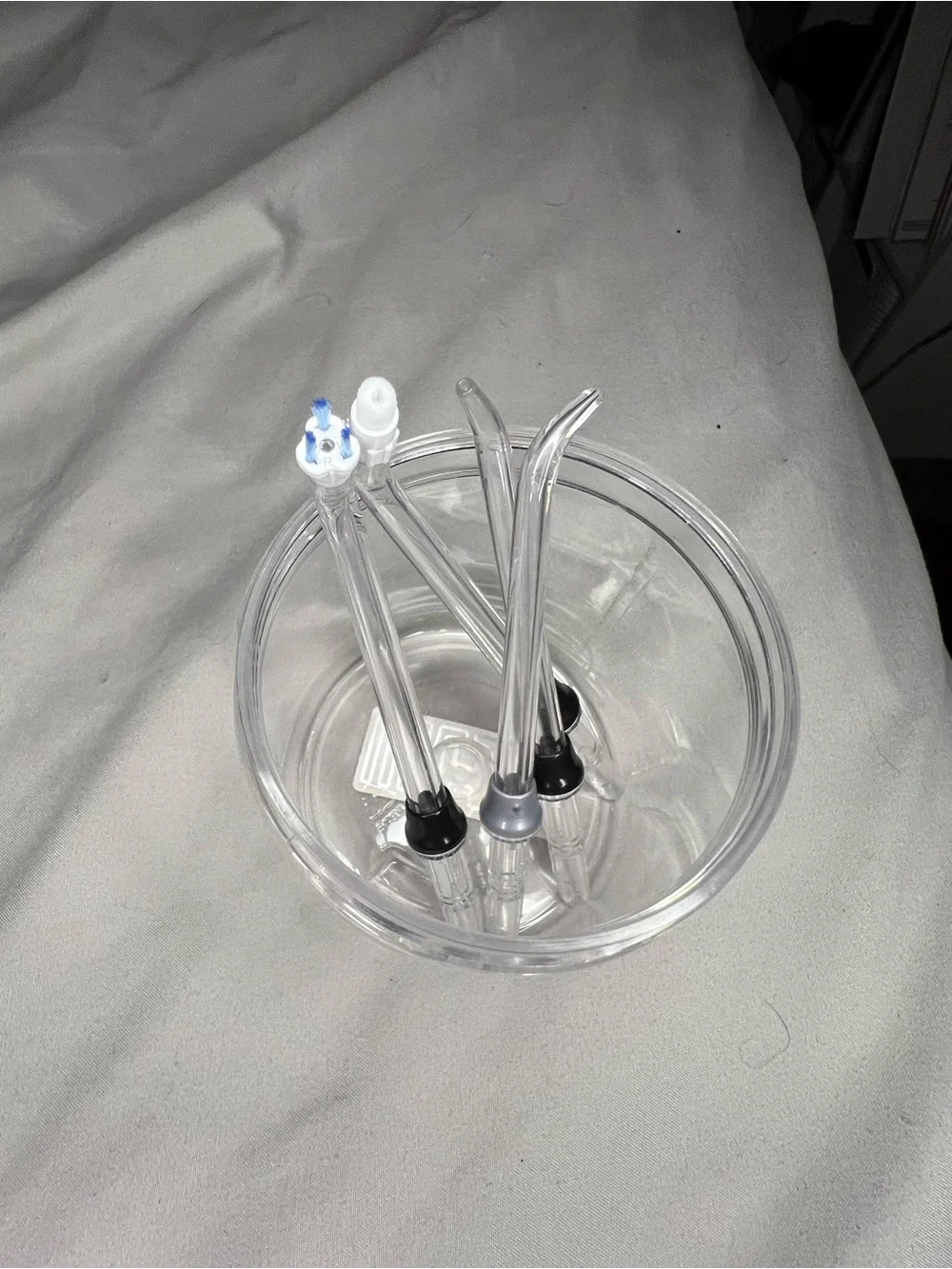 Black Cordless Pearl Water Flosser